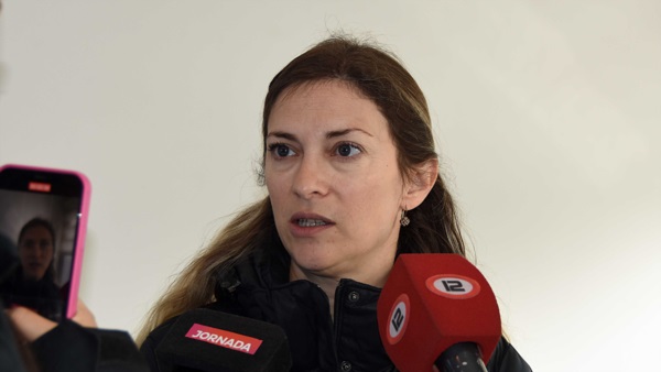 Soledad García, secretaria general del sindicato vial.