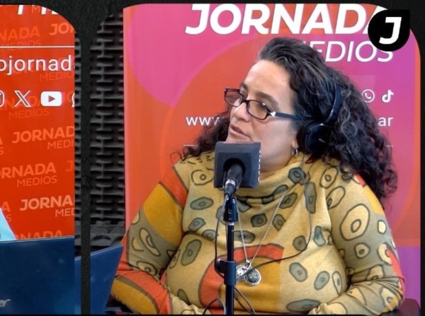 María Soledad Palacio, Presidenta de la Biblioteca Popular "Asencio Abeijón".