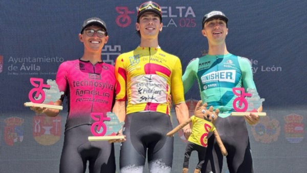 Crozzolo hizo podio en la Vuelta a Ávila. 