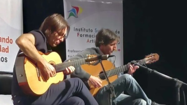Juan Barrena y Luciano Palacios.