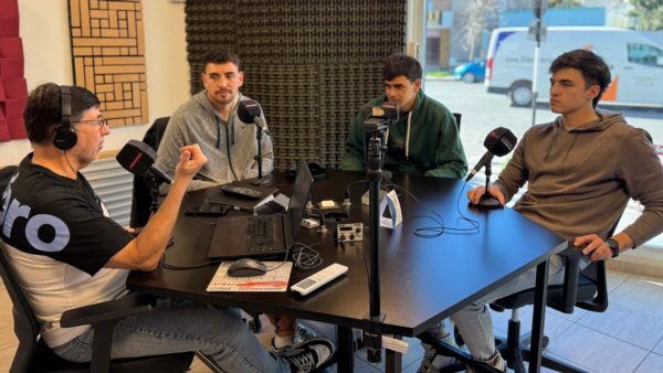 Jerez, Caballero y Rosas visitaron Tiempo Deportivo.