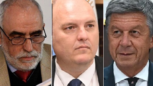 Heredia, Richeri y Menna. Sigue la polémica.