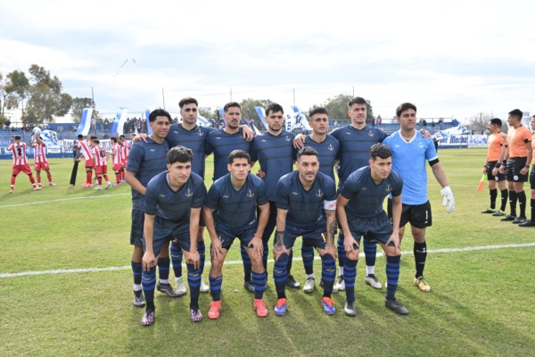 Los once de Brown para enfrentar a San Martín. Foto: Daniel Feldman/Jornada Medios.