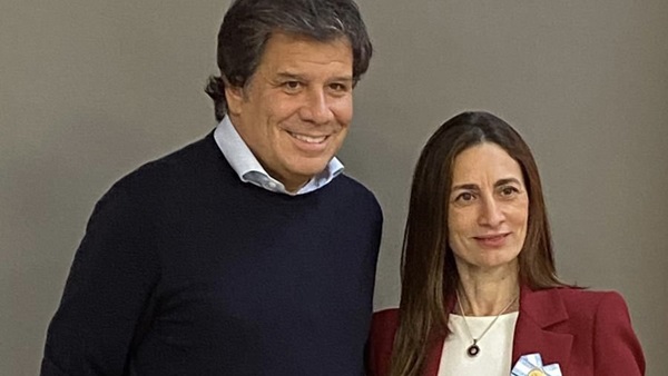 Facundo Manes y Carla Pitiot.