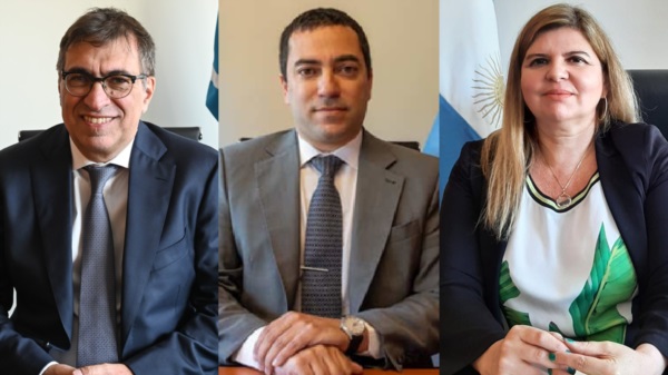 Raidan, Giacomone y Banfi cobraron más de $ 3 millones en viáticos.