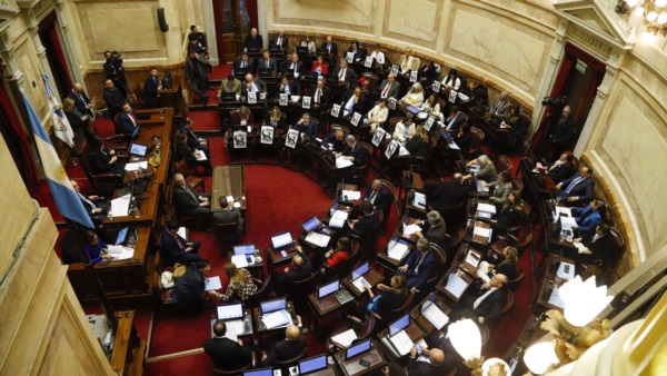 La Cámara Alta le propinó una nueva derrota al Ejecutivo Nacional.