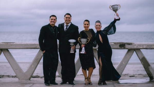 Las dos parejas que representarán a la Patagonia, en el Mundial de Tango  2025.