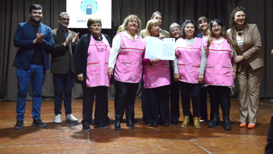 Las Damas Rosadas fueron reconocidas.