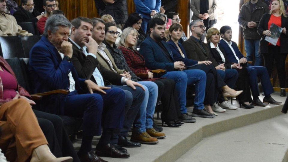 En el acto se hizo un racconto de la historia del nosocomio.