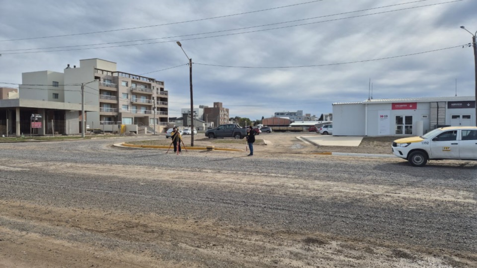Personal de Vialidad Provincial comenzó con las tareas.