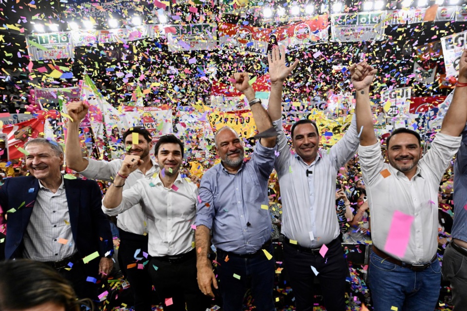 El gobernador Torres con sus pares de Grito Federal en Corrientes.