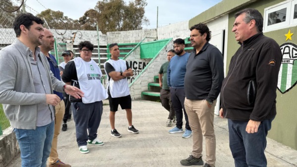 Se llevan adelante capacitaciones en albañilería y construcción en el Club Germinal.
