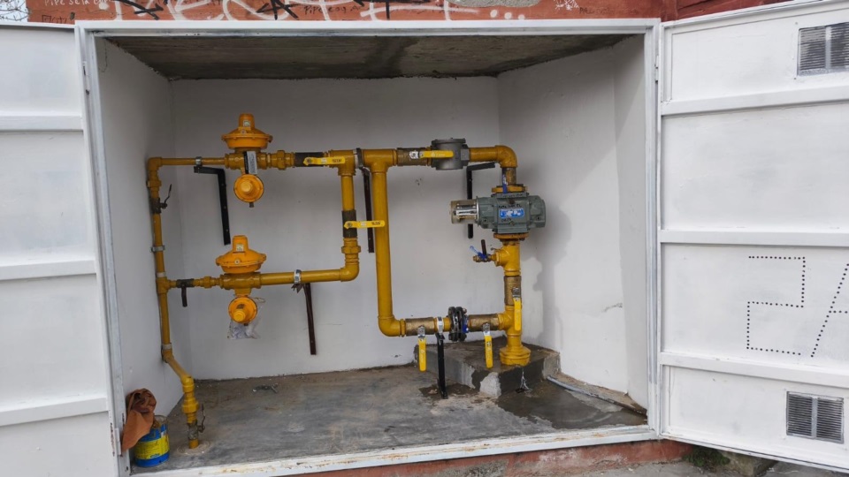 Se completó la obra de gas de la Escuela N° 728, 