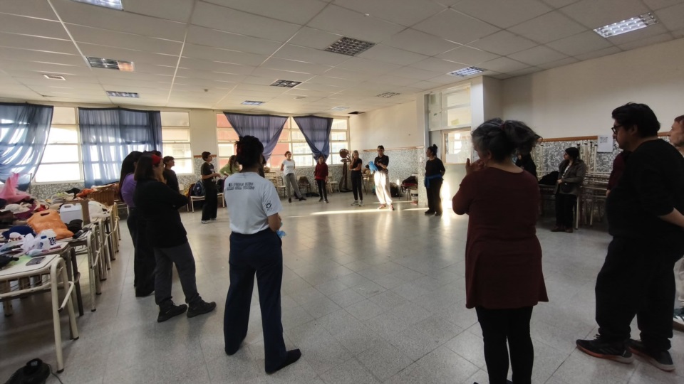 Capacitación en el ISFDA Nº 805 de Trelew.