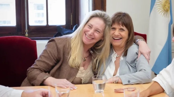 Karina Milei y Patricia Bullrich.