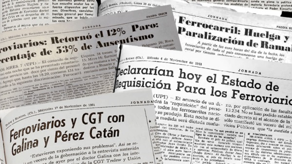 Cobertura de Jornada sobre el cierre de los ramales.