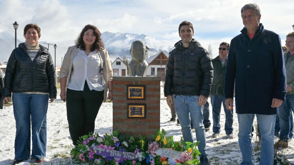 Romero, Avilès, Torres y Menna en la comuna rural Atilio Viglione. 