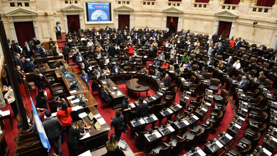 Duro revés para Milei en Diputados.