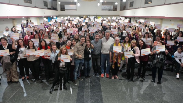 Ignacio Torres en el Salón San David  en el cierre del evento.