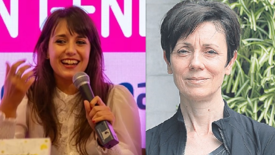 Belén Marinone y María Sonia Cristoff.
