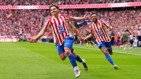 Doblete de Julián Álvarez y goleada del Atlético Madrid al Real Madrid en el Metropolitano.
