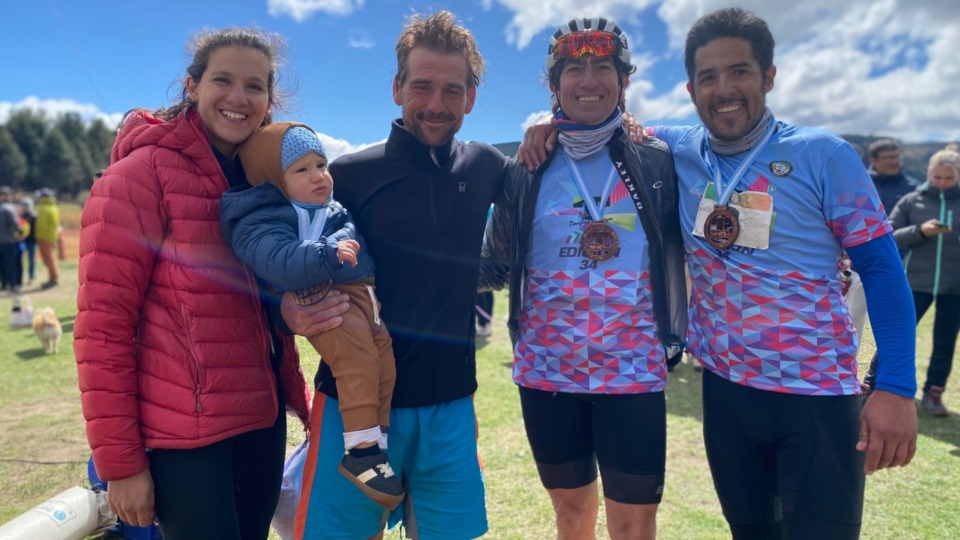 El ganador Romera y el tercero Herrera, de San Martín de los Andes.