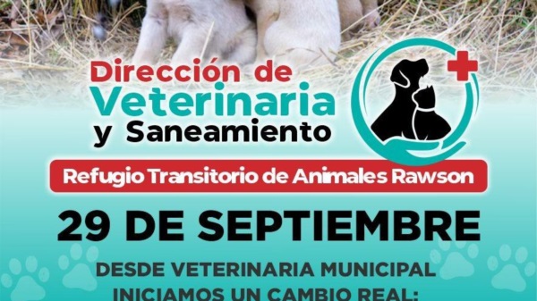 En un hecho histórico, se abre un refugio de animales en Rawson.