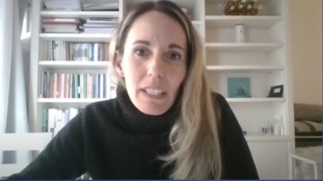  Rocío González del área de Ciencias para la Familia de la Universidad Austral.