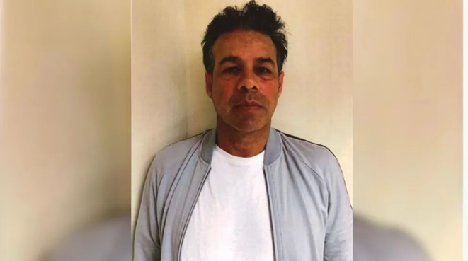 "Fred" Machado, el día que fue detenido en Neuquén.