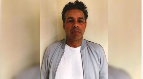 "Fred" Machado, el día que fue detenido en Neuquén.