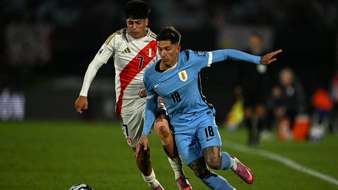 Uruguay no tuvo piedad de un Perú ya eliminado.