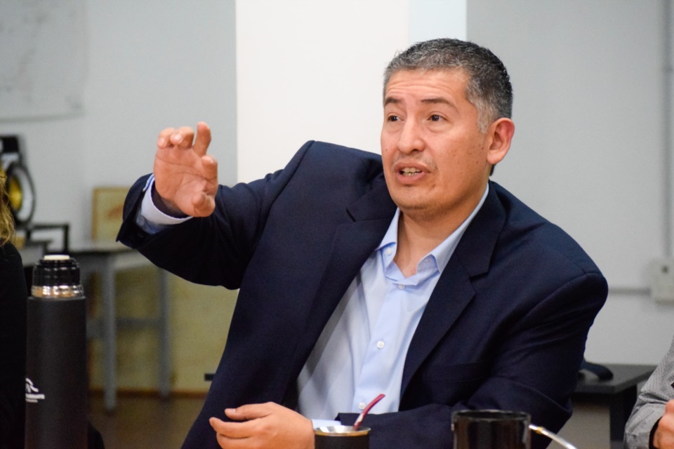 Barría, funcionario del equipo de Othar.