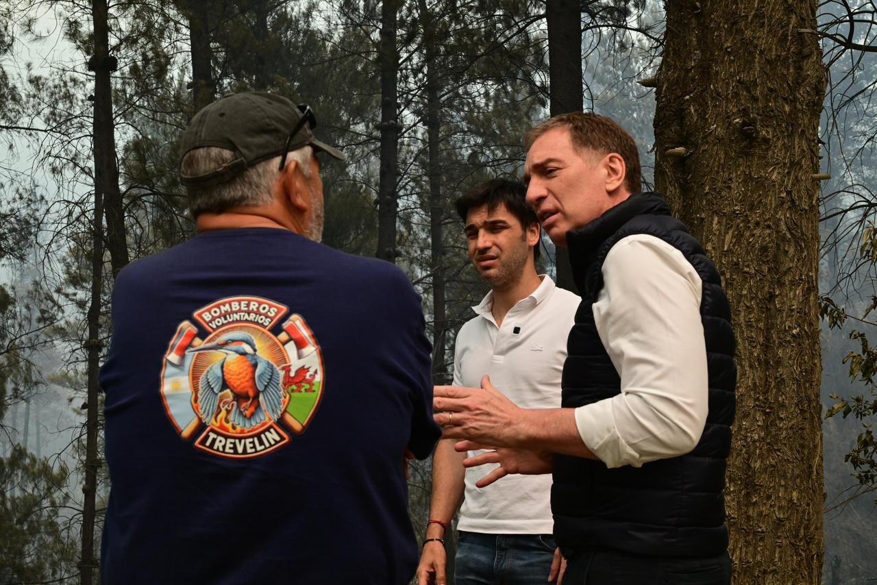 Santilli y Torres en El Hoyo.
