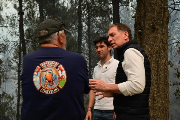 Santilli y Torres en El Hoyo.