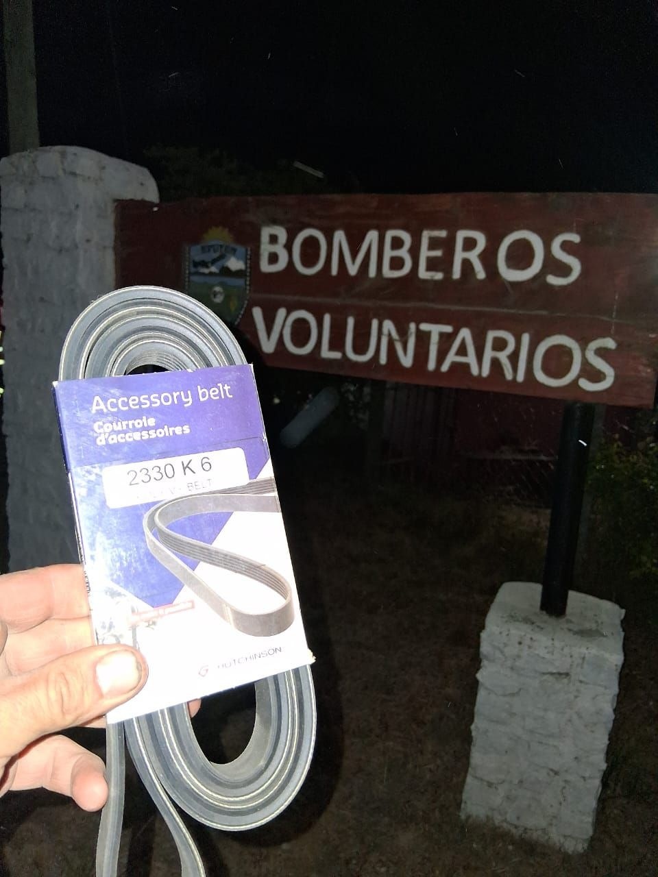 Una simple correa, un gran gesto.
