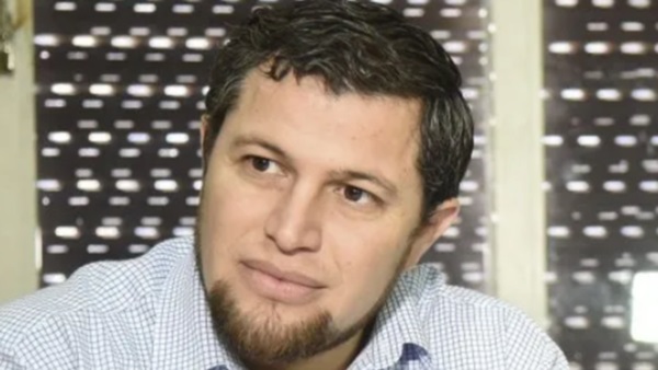 Comisario Pablo Lobos, a cargo de la investigación policial.