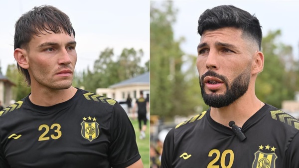 Godoy Milessi y Gabriel Gudiño don de los nuevos en Deportivo Madryn.