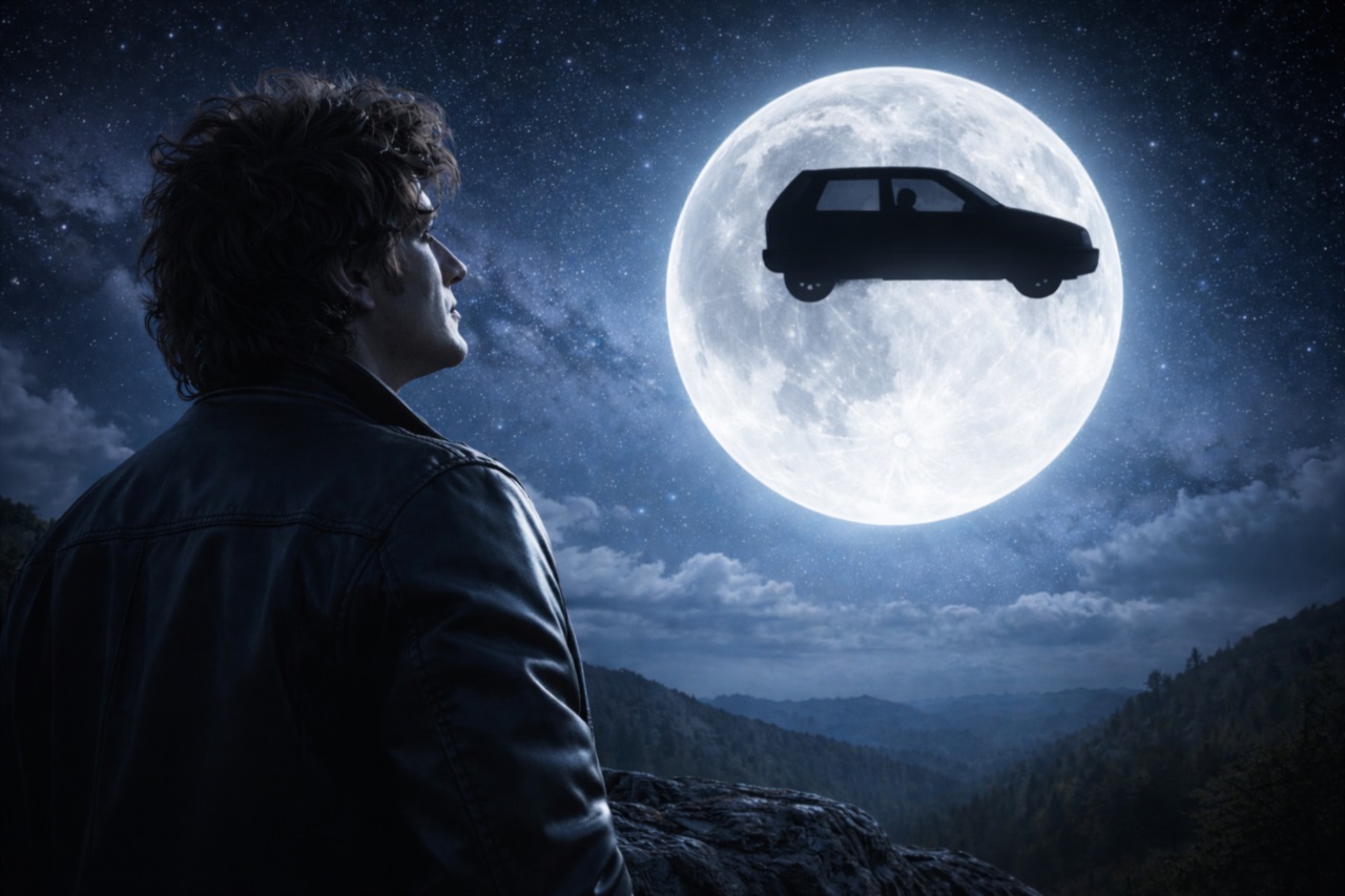 Milei, ¿a la Luna en un Fiat Uno?