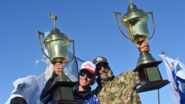Los ganadores en lo más alto. (Foto: Daniel Feldman/Jornada Medios).