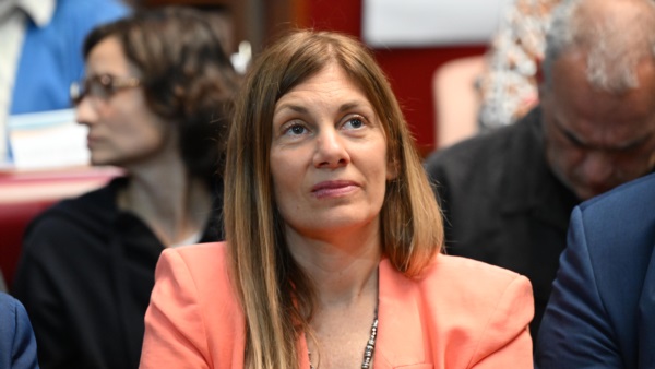 Florencia Papaiani, ministra de Desarrollo Humano y  Familia. 