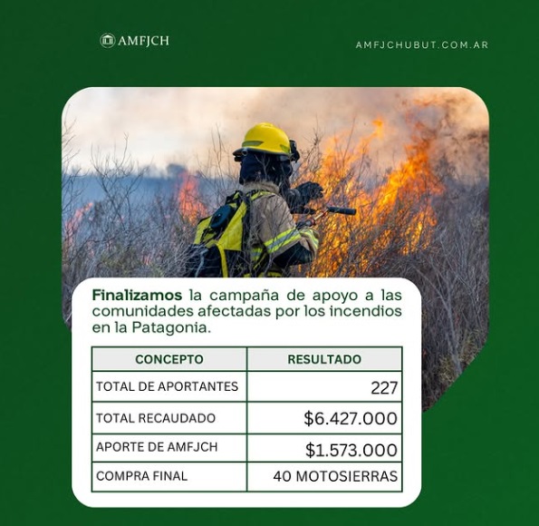 La ayuda de los magistrados para los brigadistas.