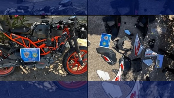 La estructura y autopartes de la moto.