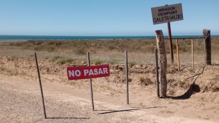 Los accesos de Península Valdés de nuevo en el ojo de la tormenta.