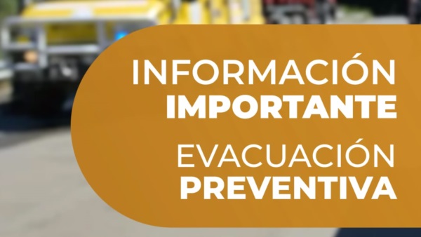 Se anunció la evacuación preventiva.
