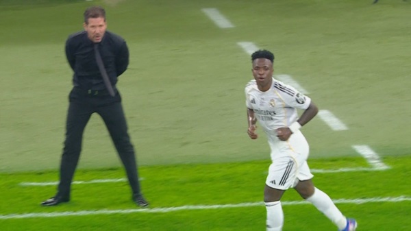 Simeone le dijo a Vinicius: "Te va a echar Florentino, 'acordate' de lo que te digo".