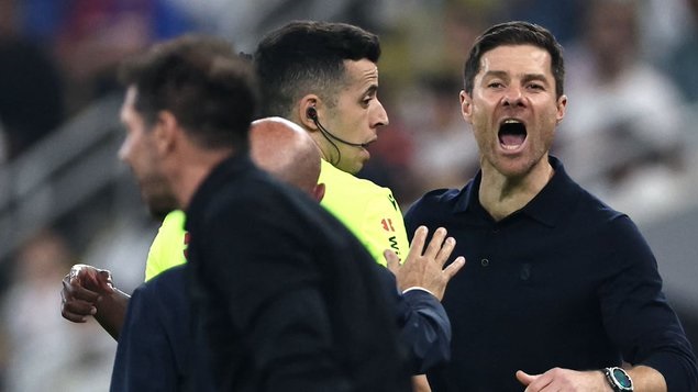 Alonso acusó a Simeone de falta de respeto tras la victoria del Real Madrid en Yeda.