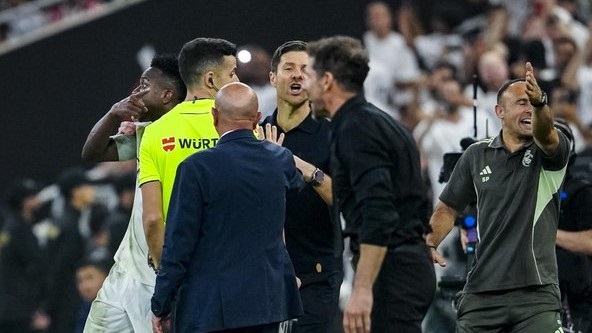 Vinícius le respondió a Simeone en Instagram: "Has perdido otra eliminatoria".