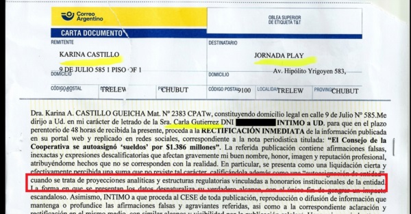 La Carta Documento de Gutiérrez a Jornada, con más dudas que certezas.