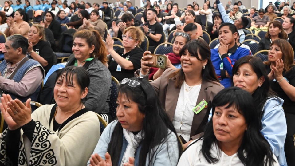 Agentes sanitarios que participaron del encuentro.