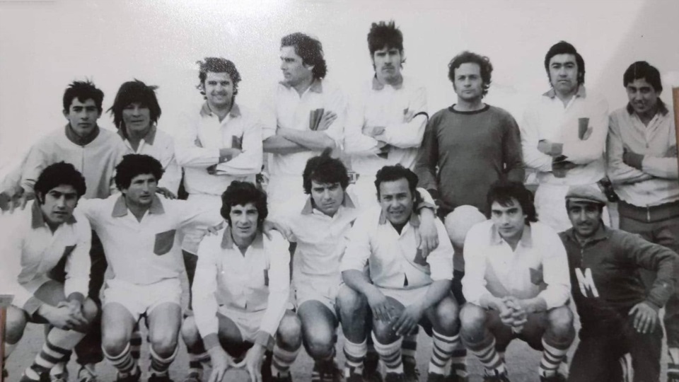 Otro equipo de Huracán de la década del 70.